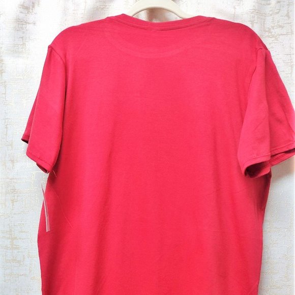 Sexy Lips, Rhinestone plus size, Bling Tee, Exclusive. Handmade. RED - Picture 7 of 7